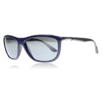 ray ban 8351 sunglasses blue grey 622288