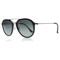 Ray-Ban 4253 Sunglasses Black / Gold 601-71 53mm