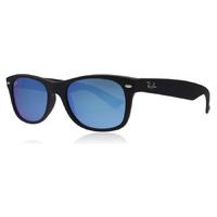 ray ban 2132 wayfarer sunglasses matte black 62217