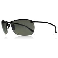Ray-Ban 3544 Sunglasses Shiny Black 002/5J Polariserade 64mm