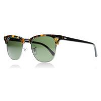 Ray-Ban 3016 Clubmaster Sunglasses Spotted Black Havana 1157 49mm