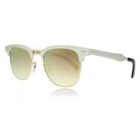 ray ban 3507 sunglasses brushed silver 1377o 51mm