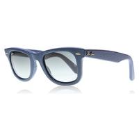 Ray-Ban 2140 Sunglasses Blue Leather 116871 50mm