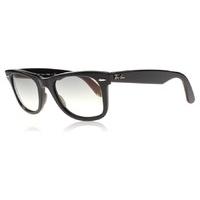 Ray-Ban 2140 Wayfarer Sunglasses Black Gradient Grey 901/32 47mm (Small)