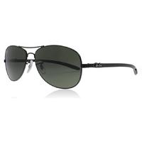 ray ban 8301 carbon fibre sunglasses black 002 59mm medium