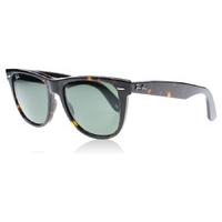 Ray-Ban 2140 Wayfarer Sunglasses Tortoise 902 54 mm (Large)