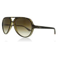 ray ban cats 5000 sunglasses light havana 71051 59mm