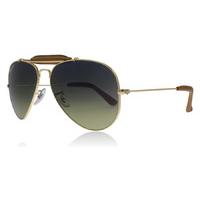 ray ban outdoorsman sunglasses craft collection shiny gold 001m9 polar ...