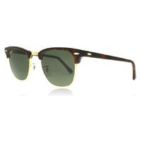 Ray-Ban 3016 Clubmaster Sunglasses Tortoise W0366 Small 49mm