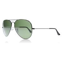 Ray-Ban 3026 Large Aviator Sunglasses Black L2821