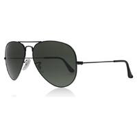 Ray-Ban 3025 Aviator Sunglasses Black L2823 58mm