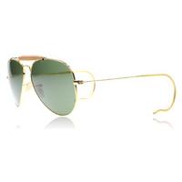 Ray-Ban Outdoorsman Sunglasses Gold L0216 58mm