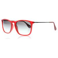 Ray-Ban 4187 Chris Sunglasses Red 898/11