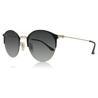 Ray-Ban RB3578 Sunglasses Gold Top Shiny Black 187/11 50mm