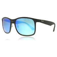 ray ban rb4264 sunglasses matte black 601sa1 polariserade 58mm