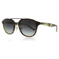 Ray-Ban RB2183 Sunglasses Top Brown Havana/Havana Beige 12268G 53mm