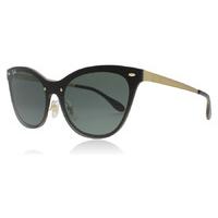 Ray-Ban RB3580N Sunglasses Gold Striped 043/71 43mm