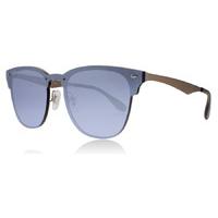 ray ban blaze sunglasses copper lilac 90391u 41mm