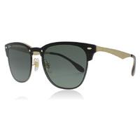 Ray-Ban Blaze Sunglasses Gold Striped 043/71 41mm