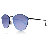 Ray-Ban Blaze Sunglasses Demigloss Black 153/7V 59mm