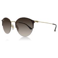 Ray-Ban RB3578 Sunglasses Gold Top Brown 900913 50mm