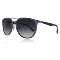 ray ban rb4285 sunglasses bluedark grey 630311 55mm