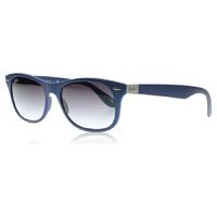 ray ban 4207 sunglasses matte blue 60158g