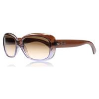 Ray-Ban 4101 Jackie Ohh Sunglasses Brown 860/51 58mm