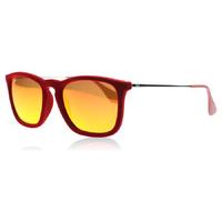 Ray-Ban 4187 Chris Sunglasses Red Velvet 60786Q