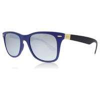 Ray-Ban RB4195 Sunglasses Matte Blue 624830 52mm
