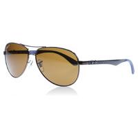 ray ban 8313 sunglasses brown 014n6 polariserade