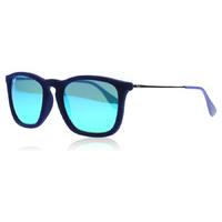 Ray-Ban 4187 Chris Sunglasses Blue Velvet 608155