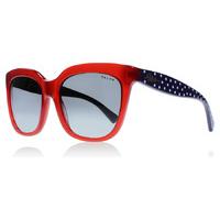 Ralph 5213 Sunglasses Red / Blue / White Polkadot 316111 55mm