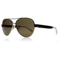 Ralph 4114 Sunglasses Gold / Black / White 313373 58mm