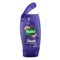 radox feel relaxed with lavender waterlilly shower gel 250ml