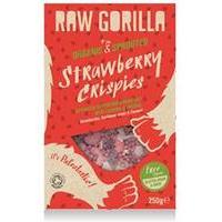 Raw Gorilla Organic Strawberry Crispies 250g