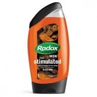 Radox Men Feel Stimulate Shower Gel with Orange and Tea Tree 250ml