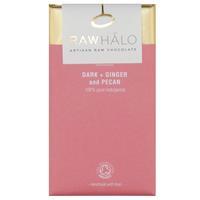 Raw Halo Dark + Ginger Pecan Bar 35g