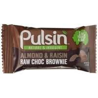 Raw Choc Brownie 18x50g Bars Almond & Rasin