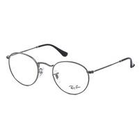 ray ban rx3447v round metal eyeglasses 2620