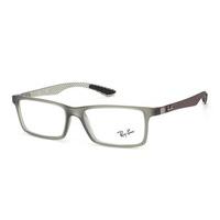 ray ban tech rx8901f carbon fibre asian fit eyeglasses 5244