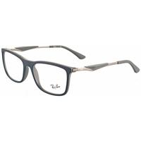 ray ban rx7029 5260 matte blue