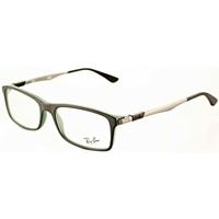 Ray-Ban RX7017 5197 Matte Black/Green