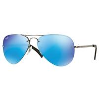 ray ban rb3449 00455 gunmetal