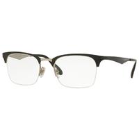 Ray-Ban RX6360 2861 Top Shiny Black On Silver