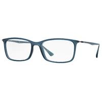 ray ban rx7031 5400 demi gloss dark blue