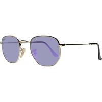 ray ban rb3548n 0018o goldtortoise purple lens