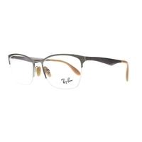 ray ban rx6345 2595 brushed silver