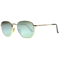 ray ban rb3548n 00130 goldtortoise silver lens