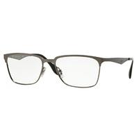 ray ban rb6344 2553 brushed gunmetal